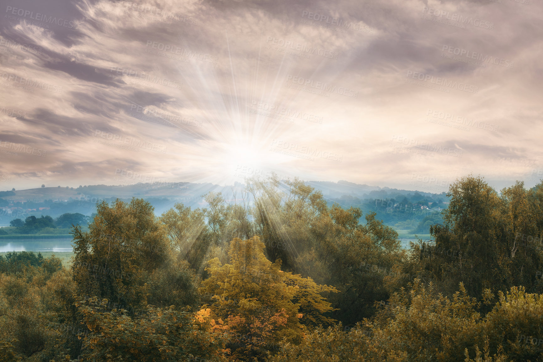 Buy stock photo Danish nature