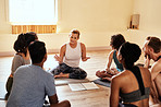 Teamwork makes the yoga class schedule work