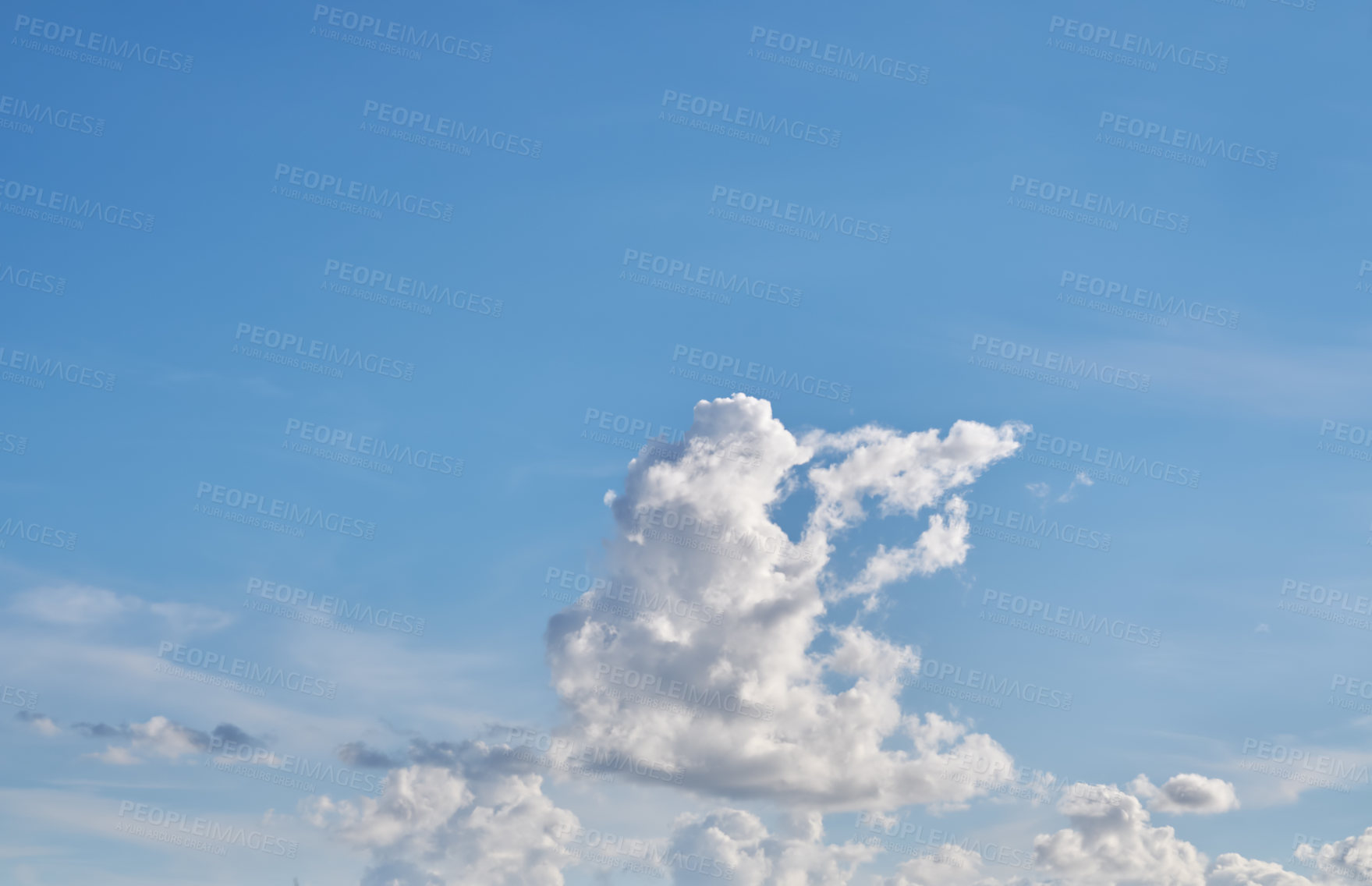 Buy stock photo The wold of fantastic clouds