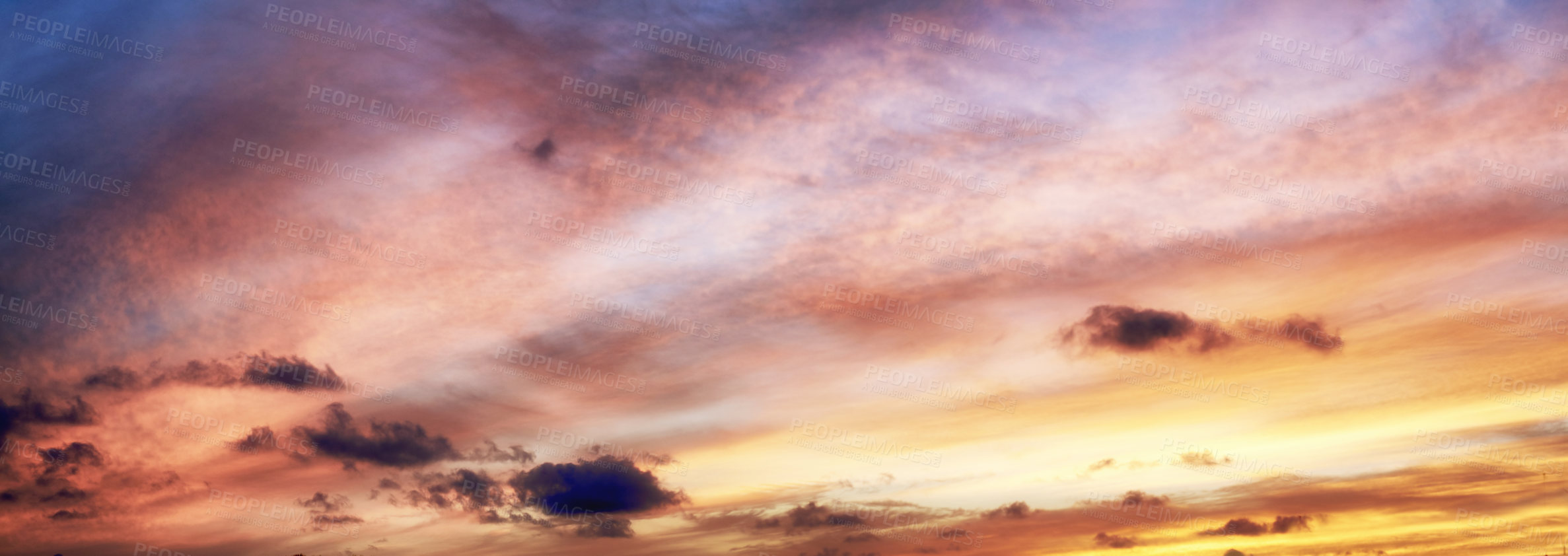 Buy stock photo The wold of fantastic clouds