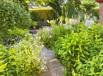 Buy stock photo The private spot of the Gardener - the beauty of garderning 