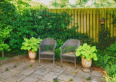 Buy stock photo The private spot of the Gardener - the beauty of garderning 