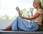 Enjoying a book in the sunshine