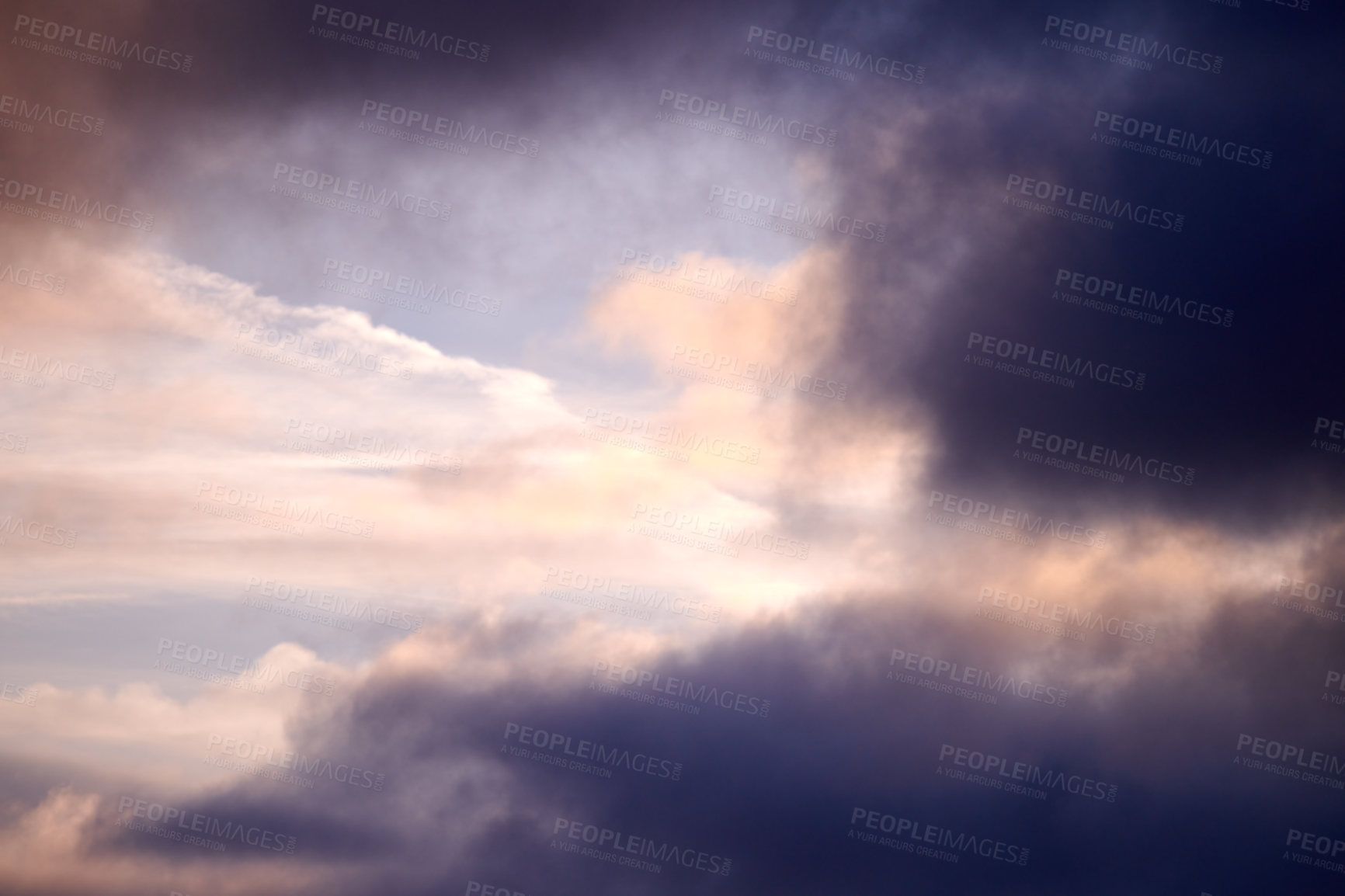 Buy stock photo a photo of natural summer clouds