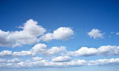 Buy stock photo a photo of natural summer clouds