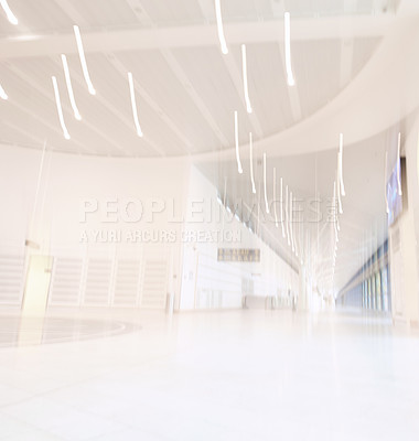 Buy stock photo Background images of the interior of an airport