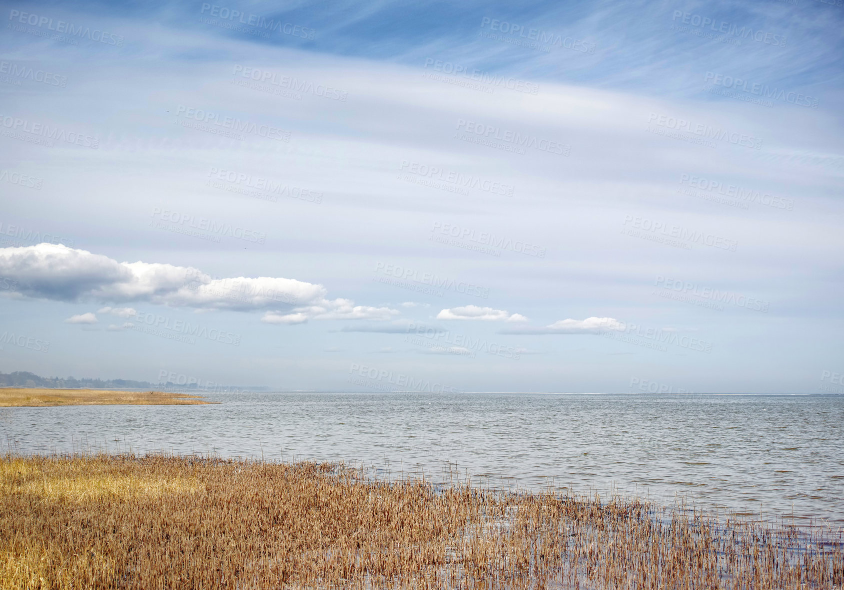 Buy stock photo The east coast of jutland facing Kattegat