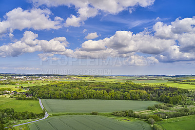 Buy stock photo A  photo of the Danish countryside at summertime