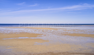 Buy stock photo The east coast of Jutland facing Kattegat