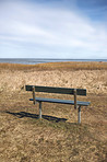 Bench on the East coast of Jutland,  Denmark