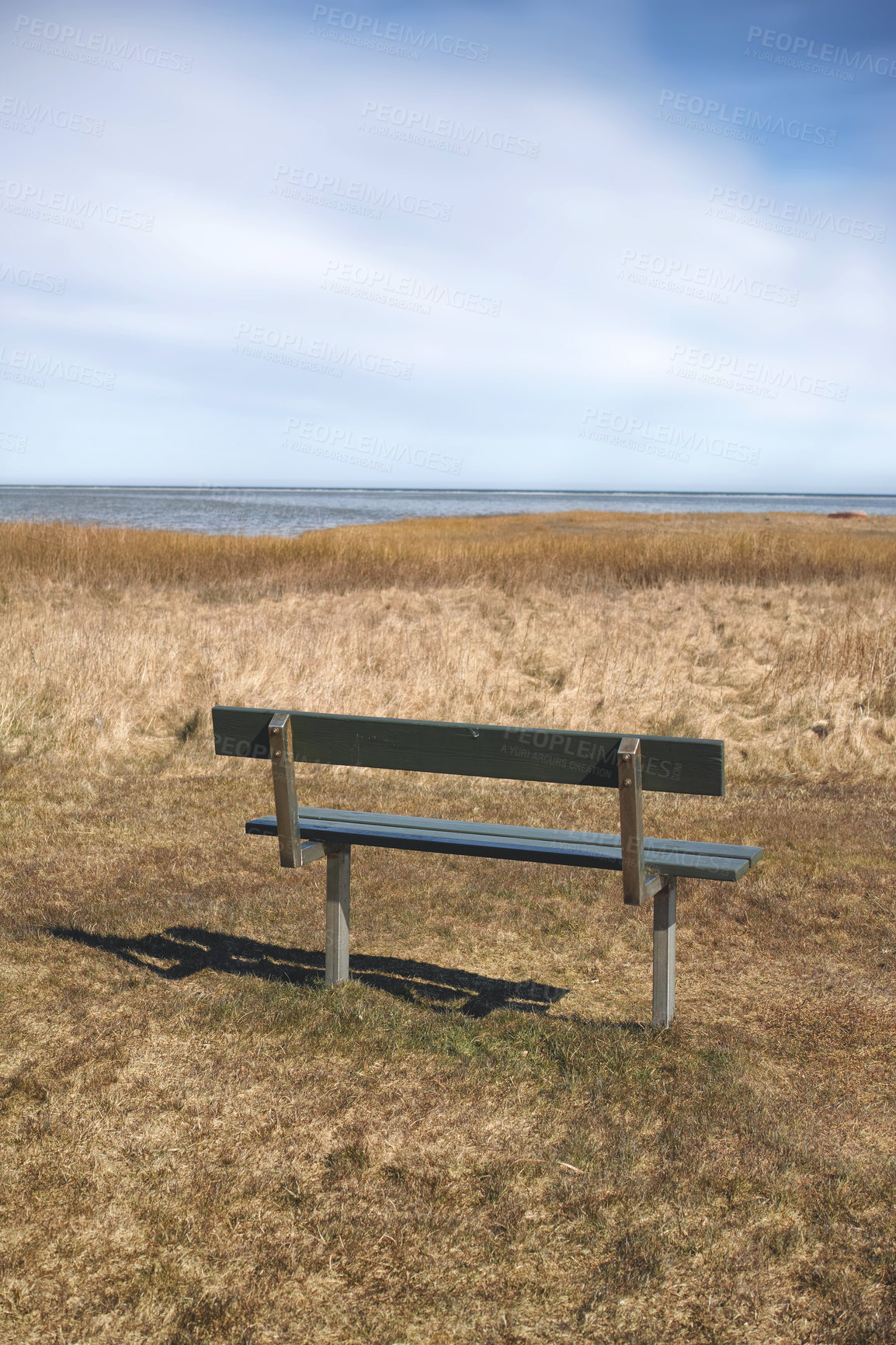 Buy stock photo The east coast of Jutland facing Kattegat