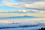Tenerife seen from the island of La Palma - landscape and nature