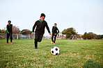 Soccer develops agility, speed and stamina