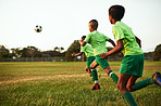 Soccer is excellent exercise for kids