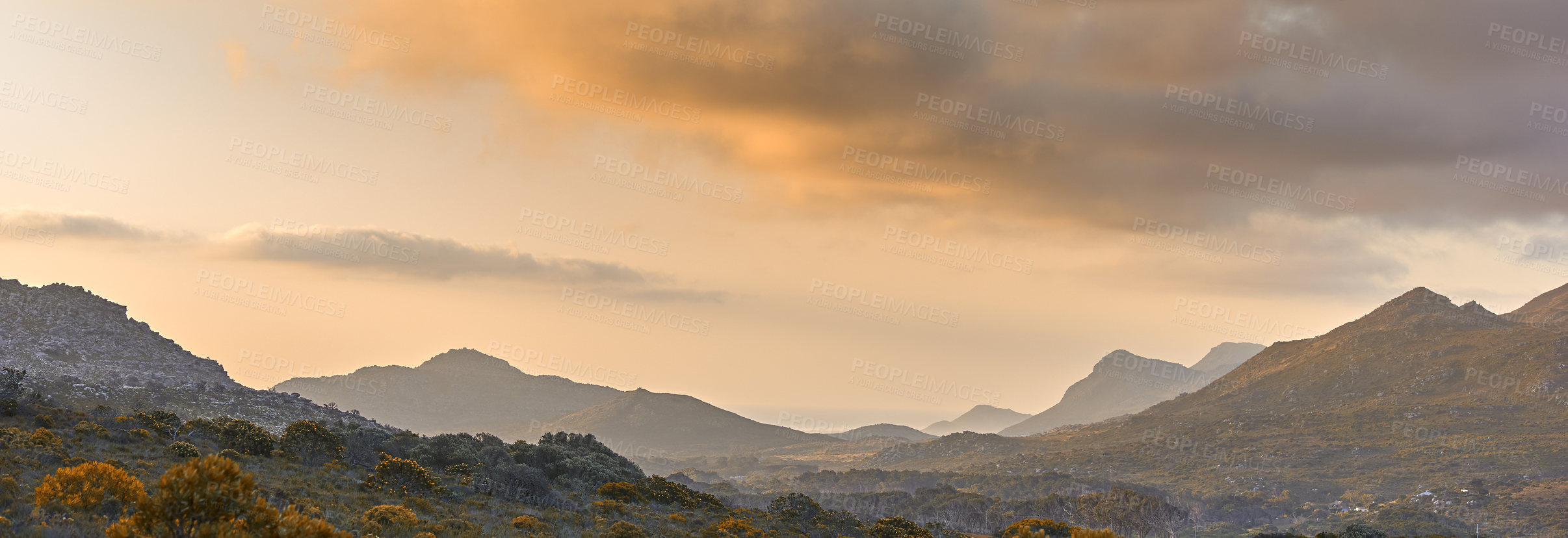 Buy stock photo The wilderness of Cape Point National Park, Western Cape, South Africa