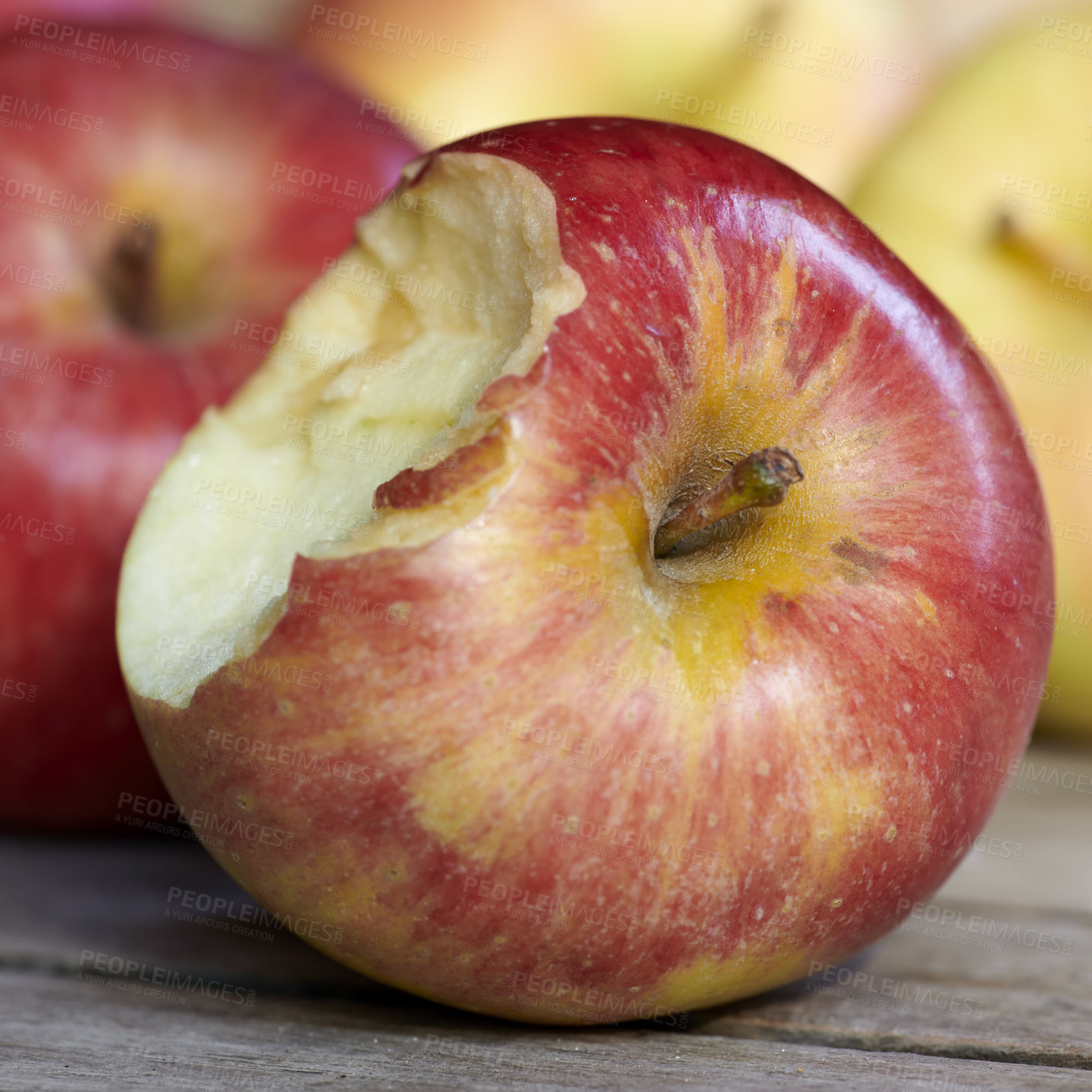 Buy stock photo A photo of tasty and beautiful apples