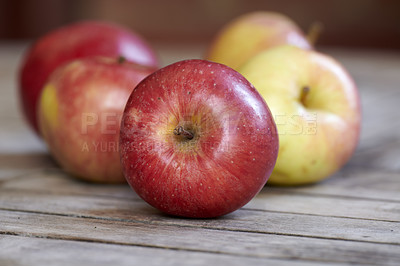 Buy stock photo A photo of tasty and beautiful apples