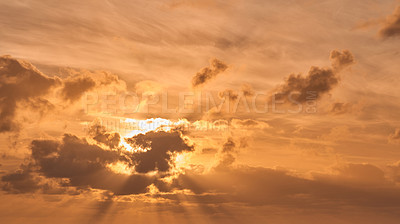 Buy stock photo a photo of natural summer clouds