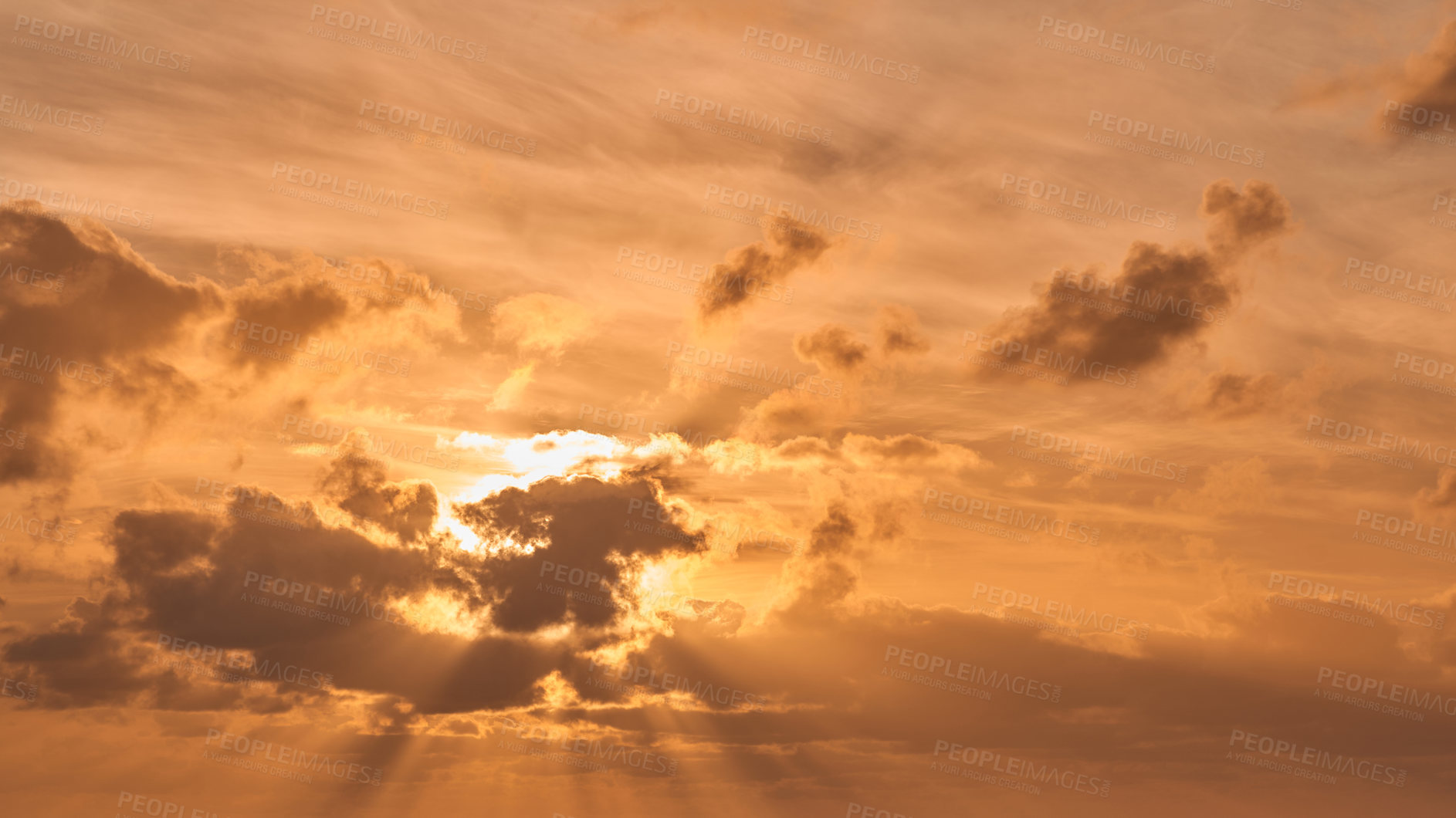 Buy stock photo a photo of natural summer clouds