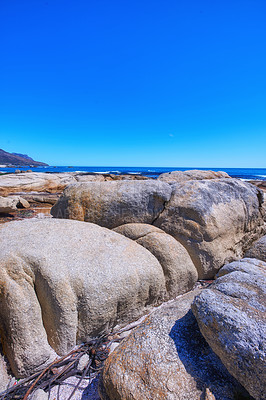 Buy stock photo Ocean view - Camps Bay,  Table Mountain National Park, Cape Town, South Africa