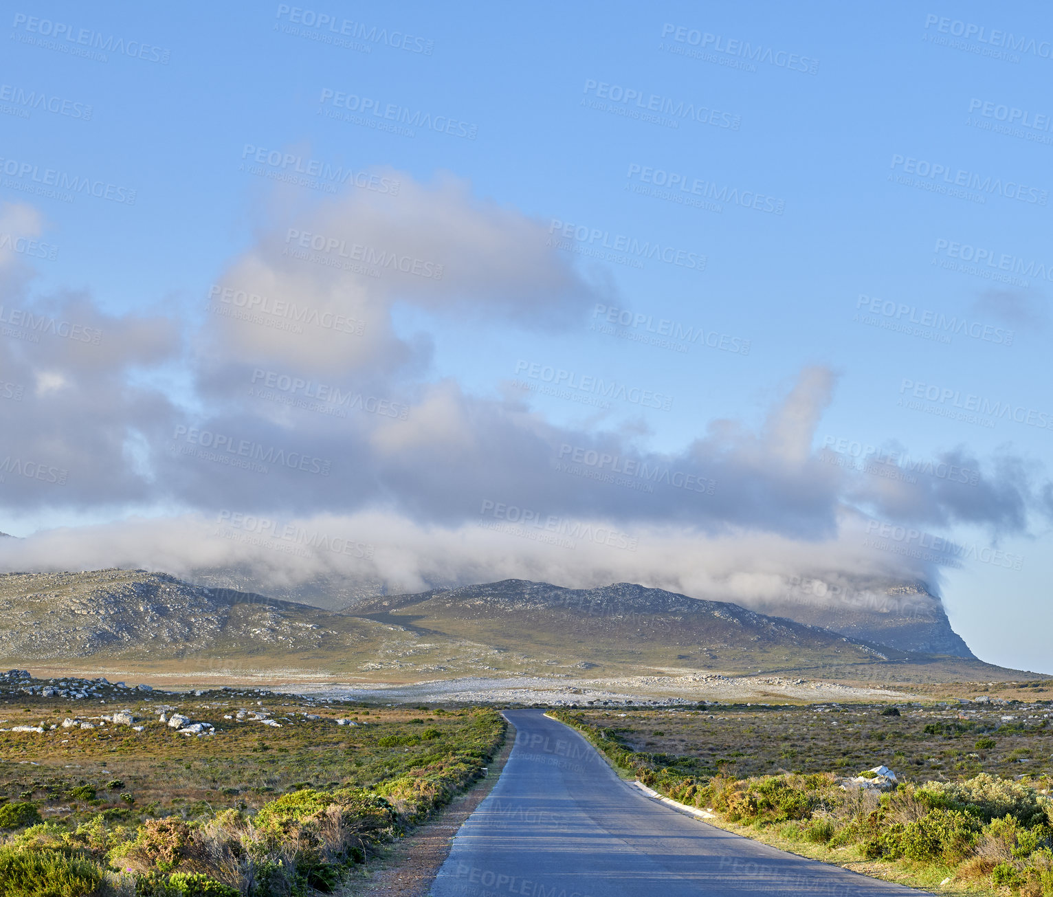 Buy stock photo The wilderness of Cape Point National Park, Western Cape, South Africa