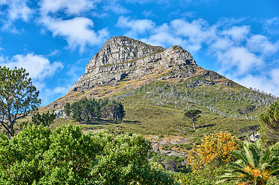 Buy stock photo A photo of Lions Head and surroundings