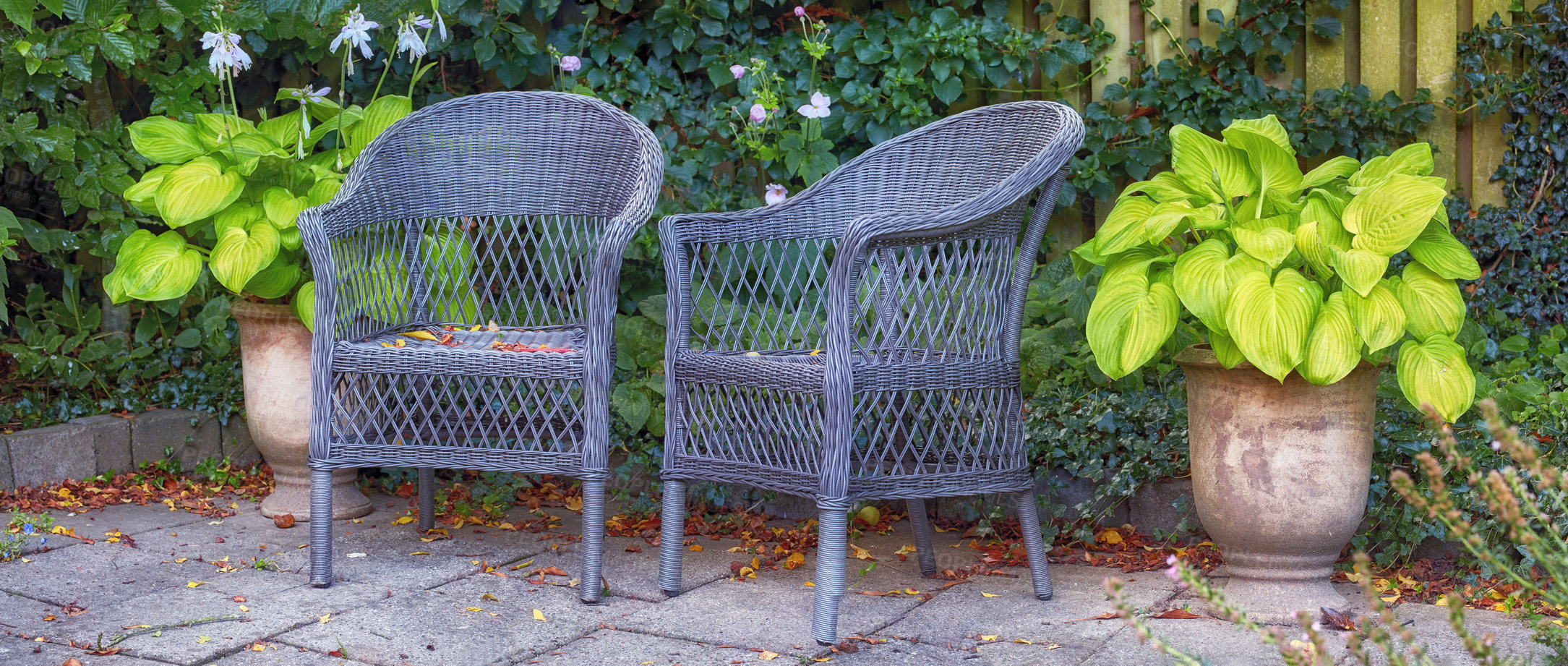 Buy stock photo The private spot of the Gardener - the beauty of garderning 