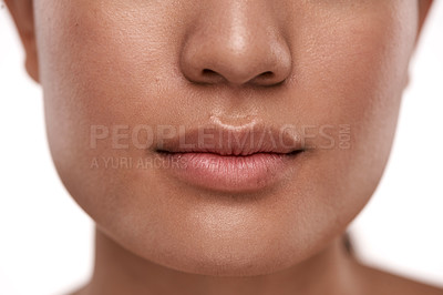 Buy stock photo Closeup shot of a woman's face