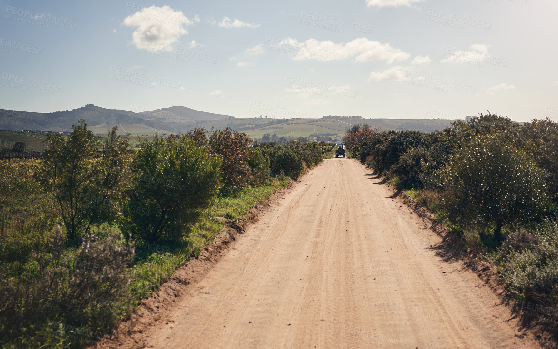 Buy stock photo Shot of an empty farm