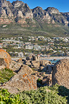 Images of the twelve apostles and Camp's Bay - Cape Town