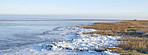 Danish Winter landscape by the coast of Kattegat
