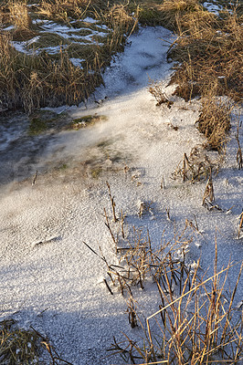 Buy stock photo Photos of Danish winter by the coast of Kattegat.