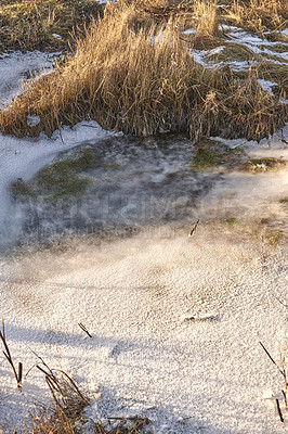 Buy stock photo Photos of Danish winter by the coast of Kattegat.