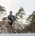 Prepping for his trail run