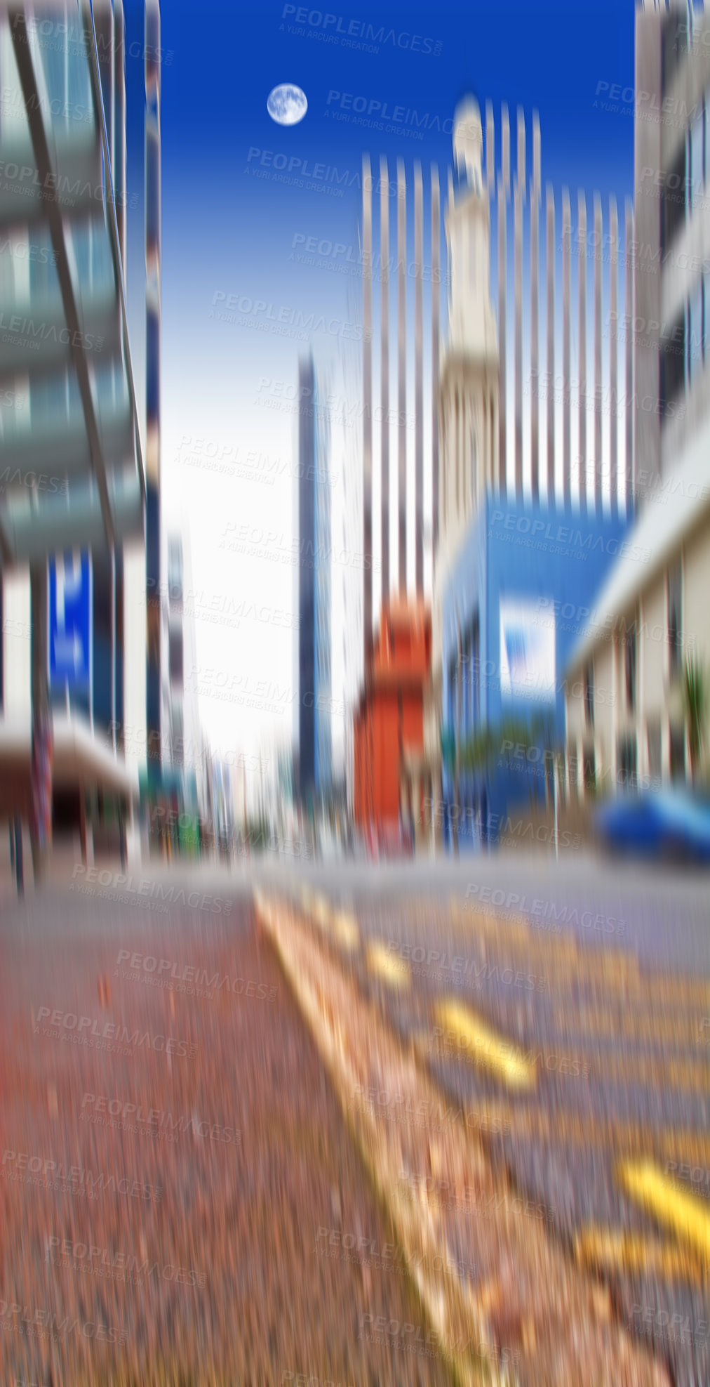 Buy stock photo A photo of a Skyscraper - architectural details