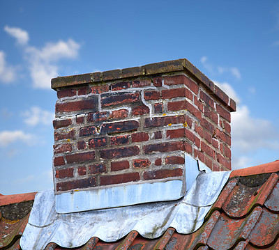 Buy stock photo A chimney - architectural details