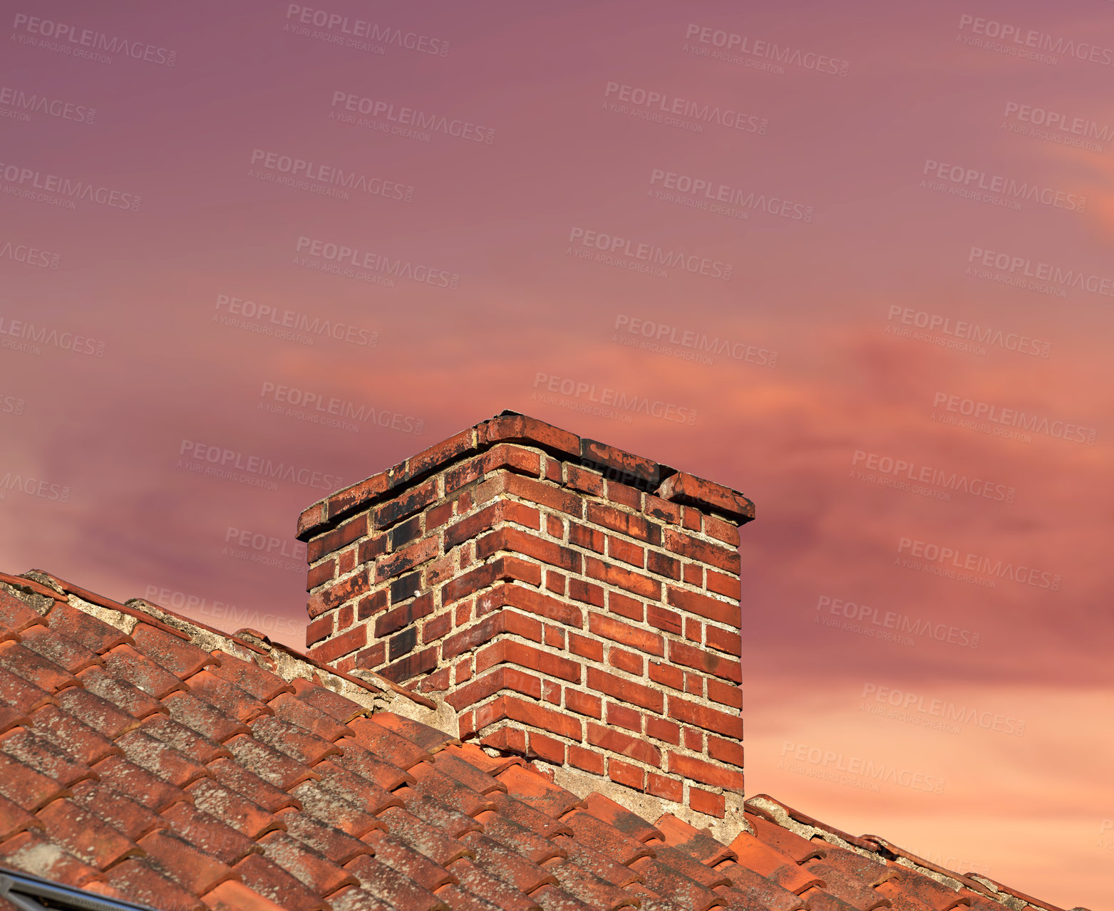 Buy stock photo A chimney - architectural details