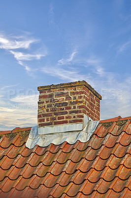 Buy stock photo A chimney - architectural details