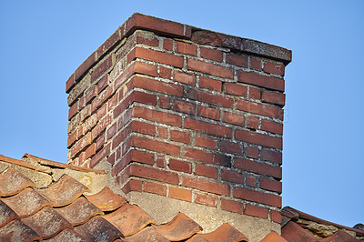 Buy stock photo A chimney - architectural details