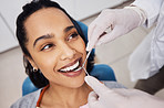 Her teeth are a dentist's dream