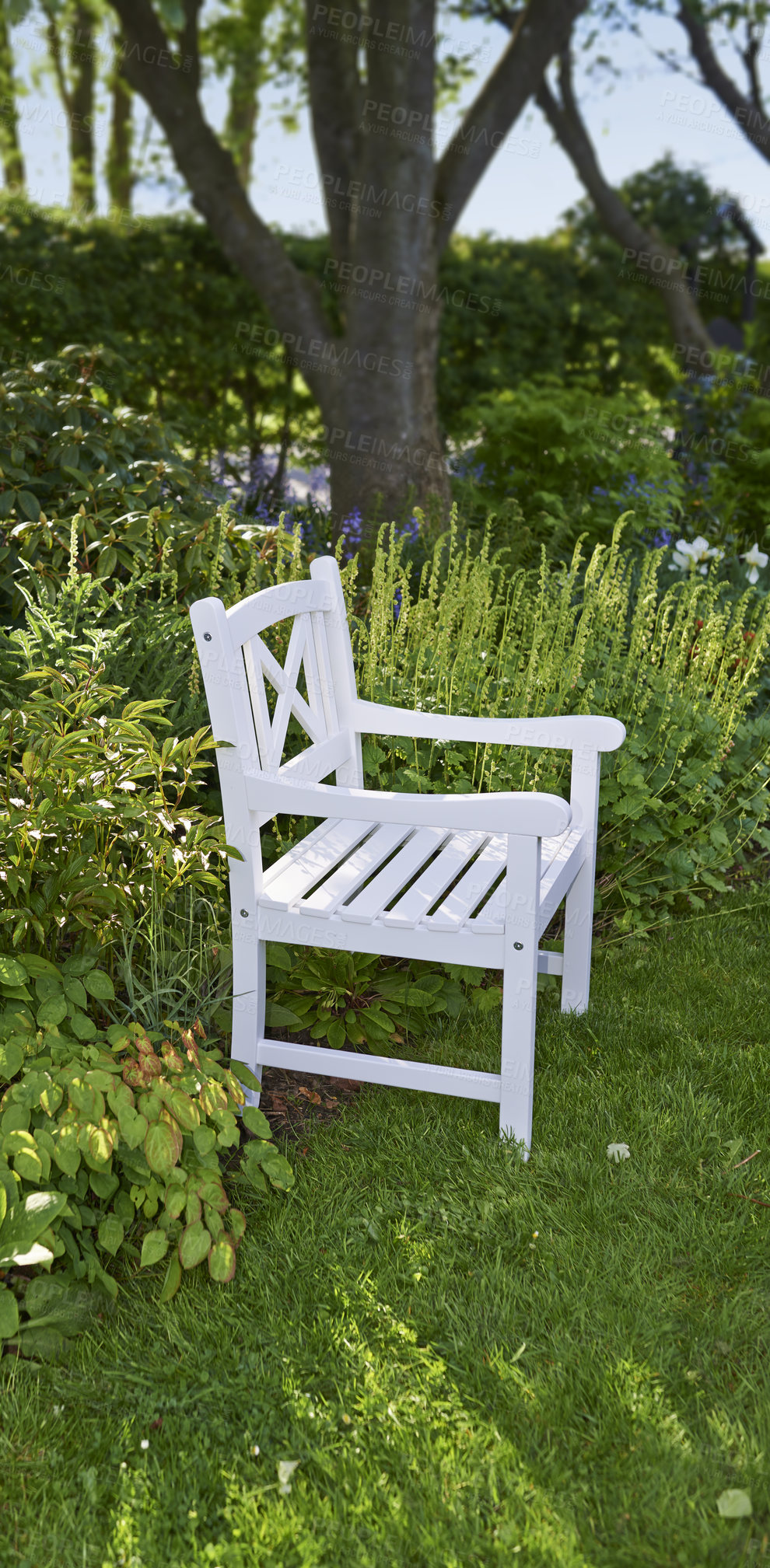 Buy stock photo The private spot of the Gardener - the beauty of garderning 