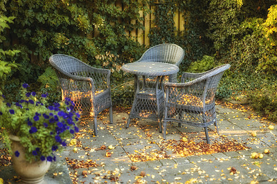 Buy stock photo The private spot of the Gardener - the beauty of garderning 