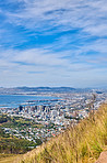 Aerial panorama photo of Cape Town