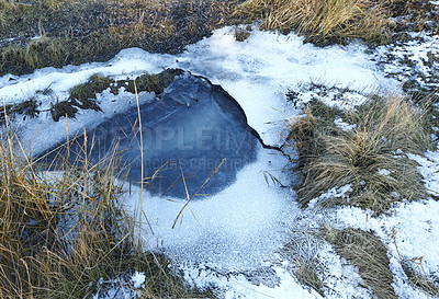 Buy stock photo Photos of Danish winter by the coast of Kattegat.