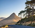 A photo of Lions Head and surroundings