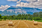 Countryside, farmland and forest - close to Lyon, France