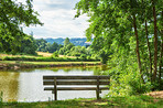 Countryside, farmland and forest - close to Lyon, France