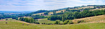 Countryside, farmland and forest - close to Lyon, France