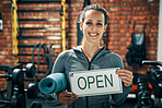 We're open and ready to get you in shape