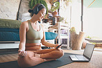 With the help of technology, you can practice yoga in your home